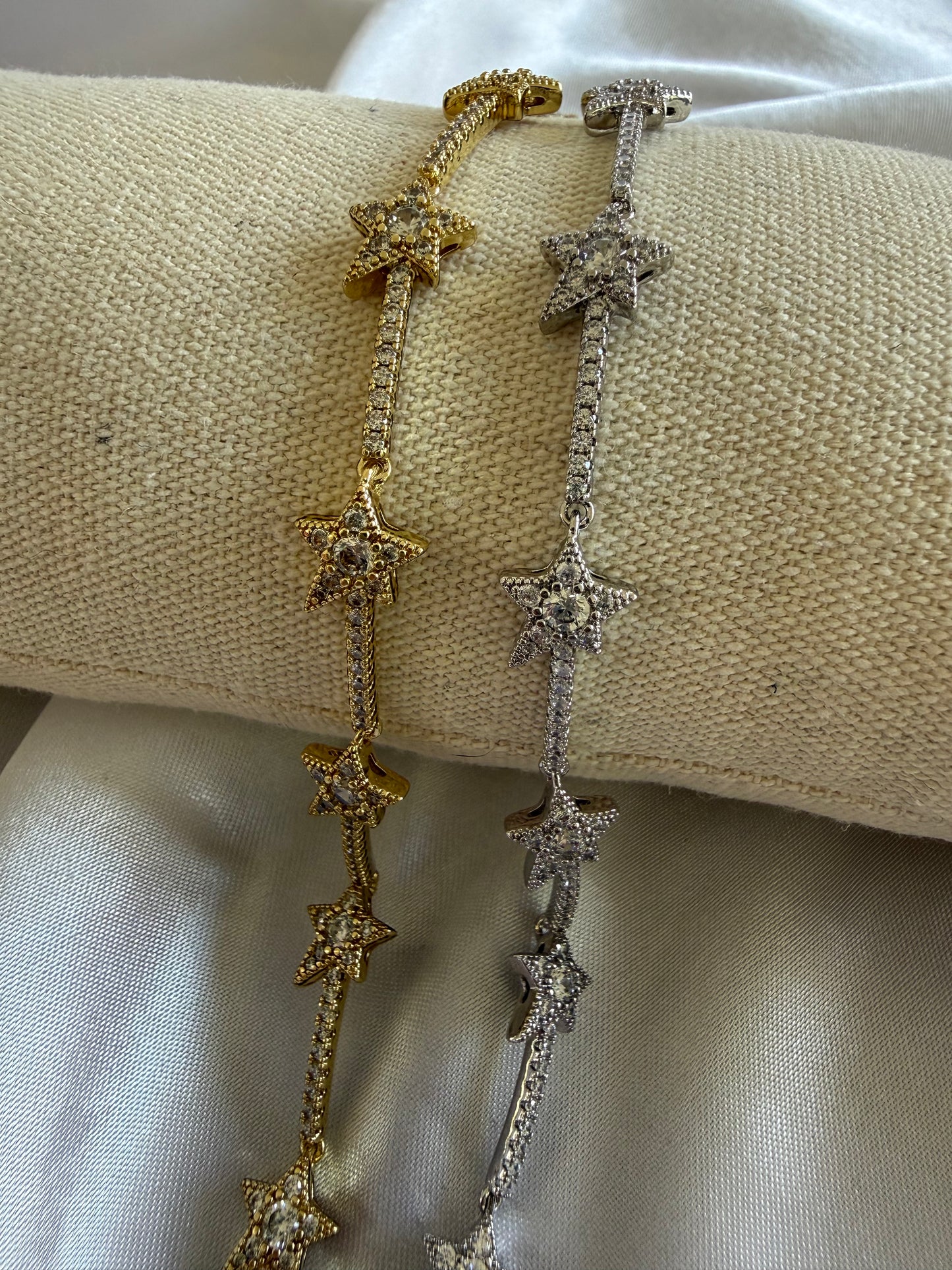 Star Armband Gold&Silber