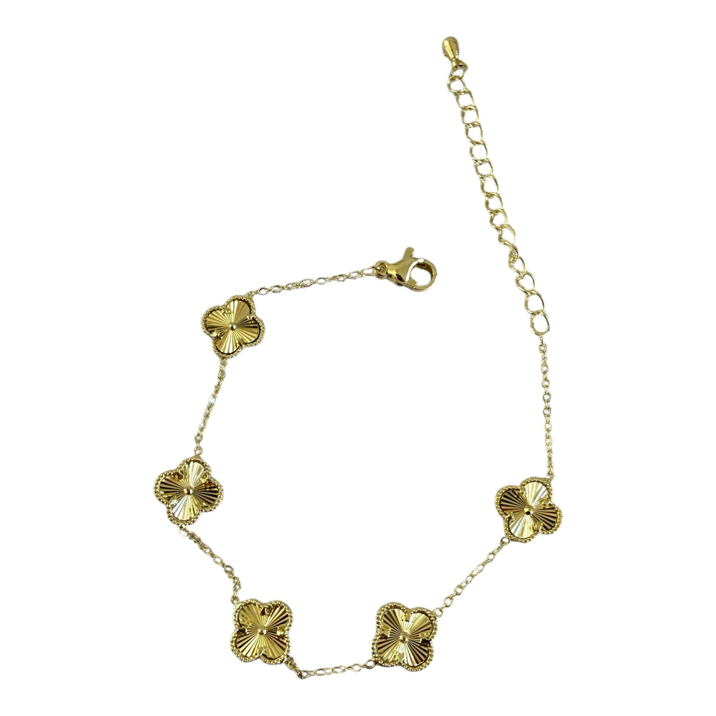 Clover Gold Armband