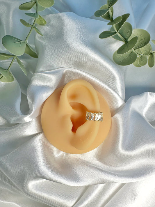 Baguette Stein Earcuff