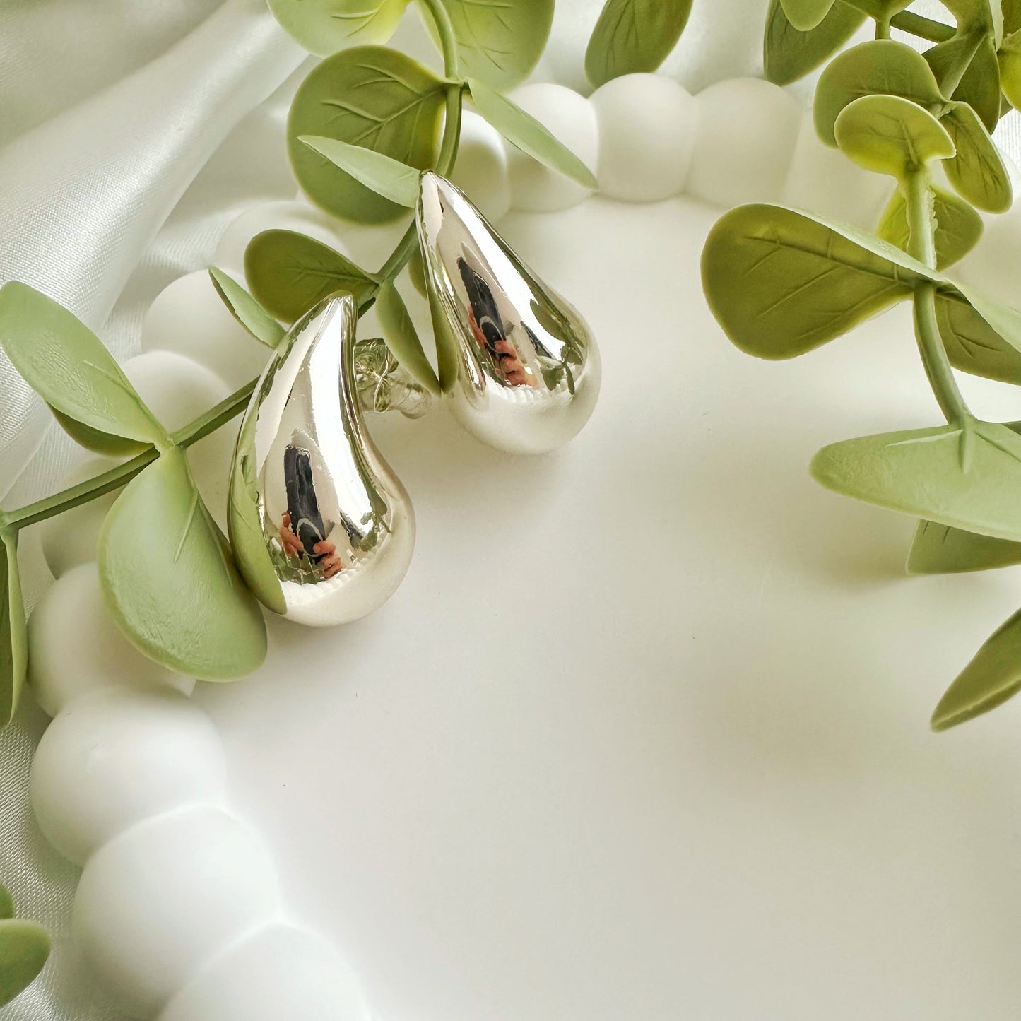 Drop Ohrring Silber