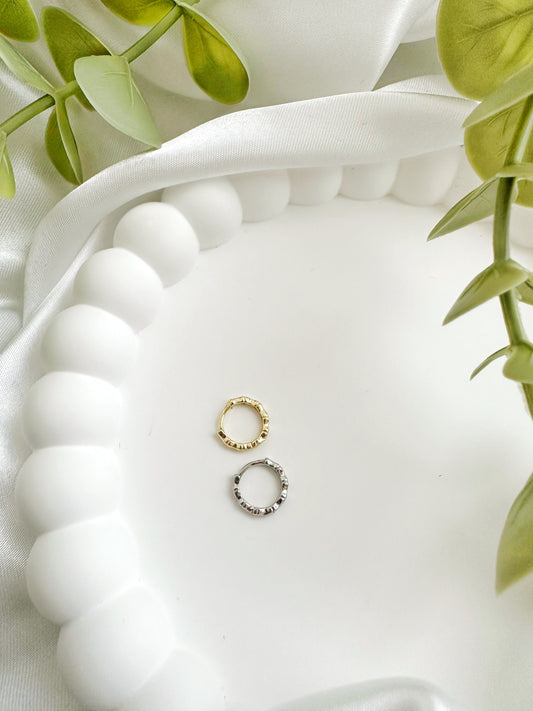 Winzig Piercing Gold&Silber